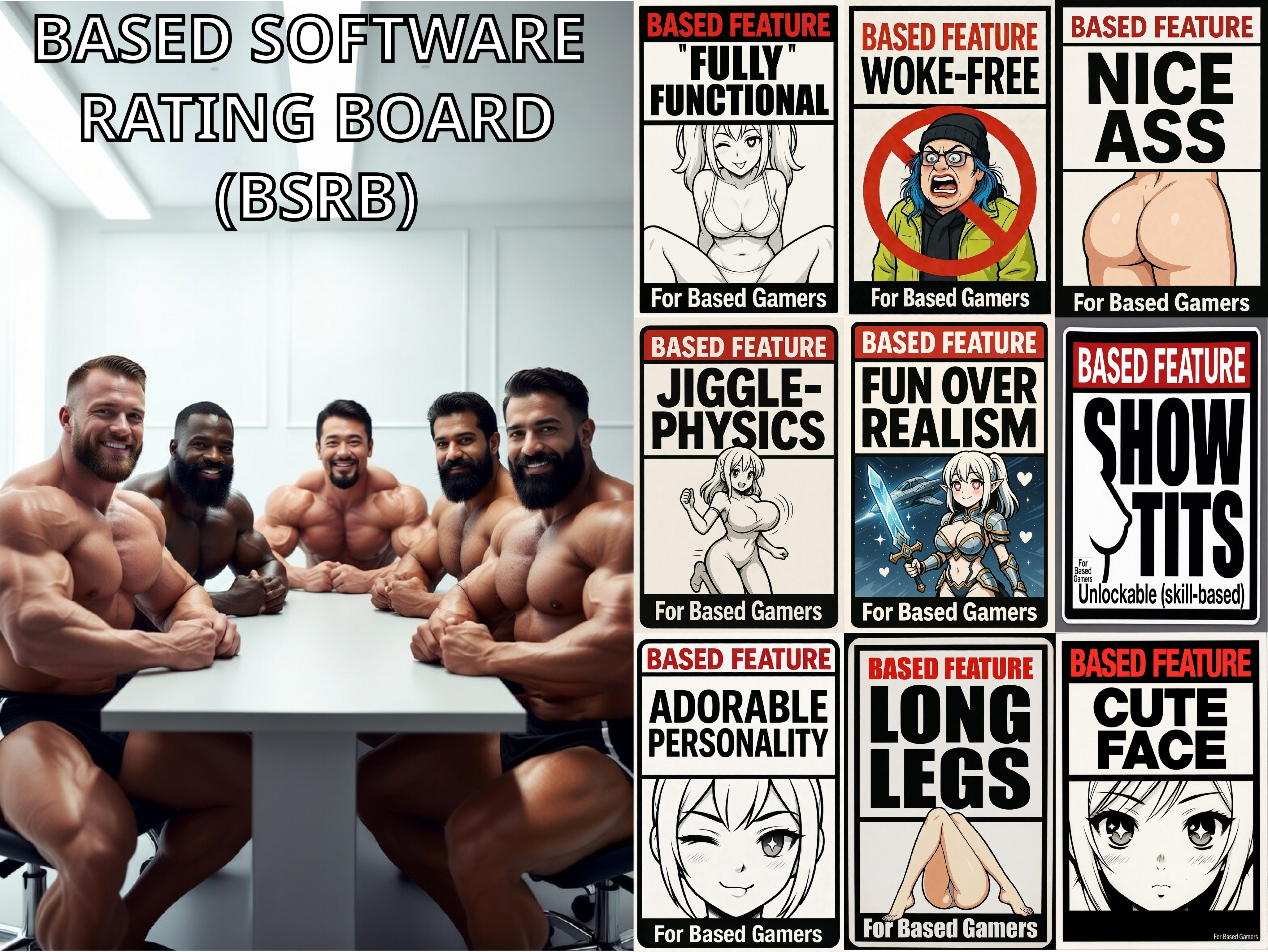 The Based Software Rating Board: What Gamers Actually Want