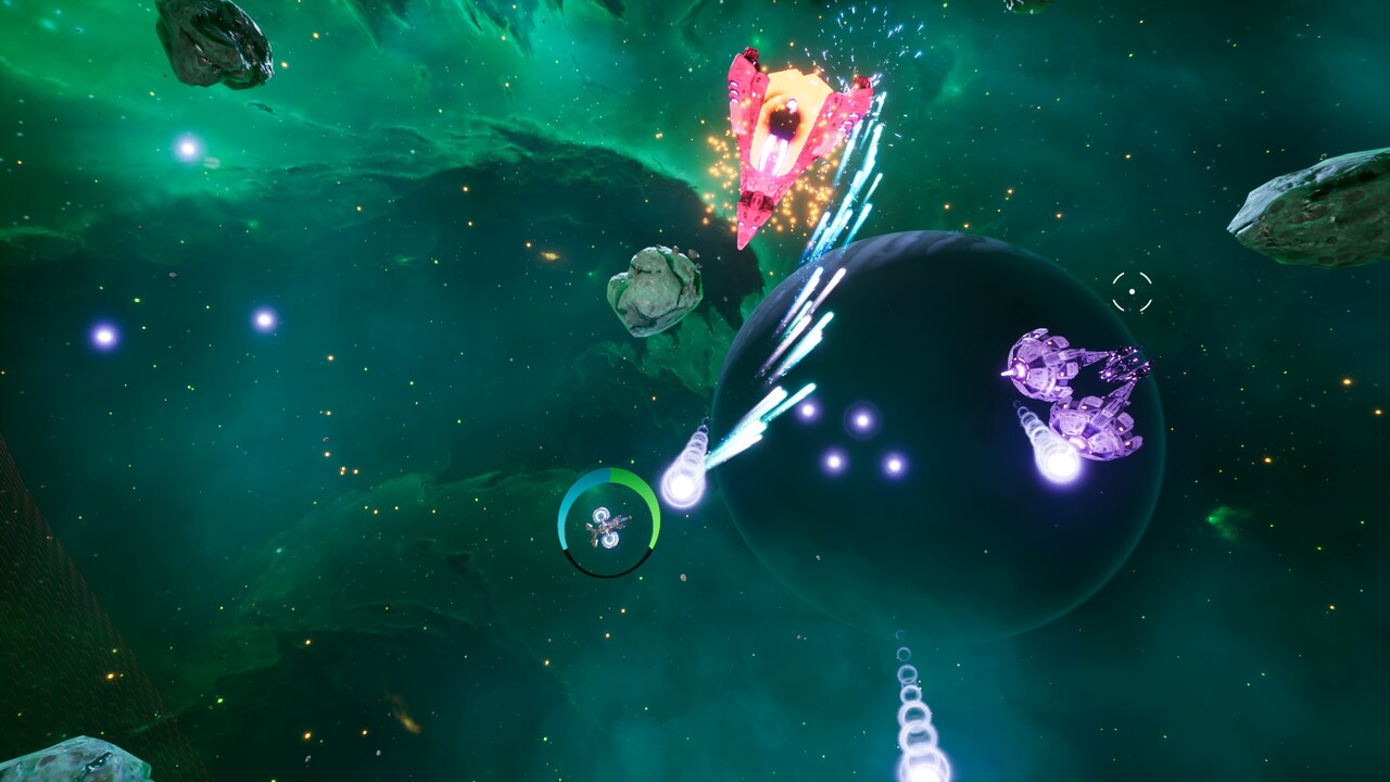 Subverse in-game space combat